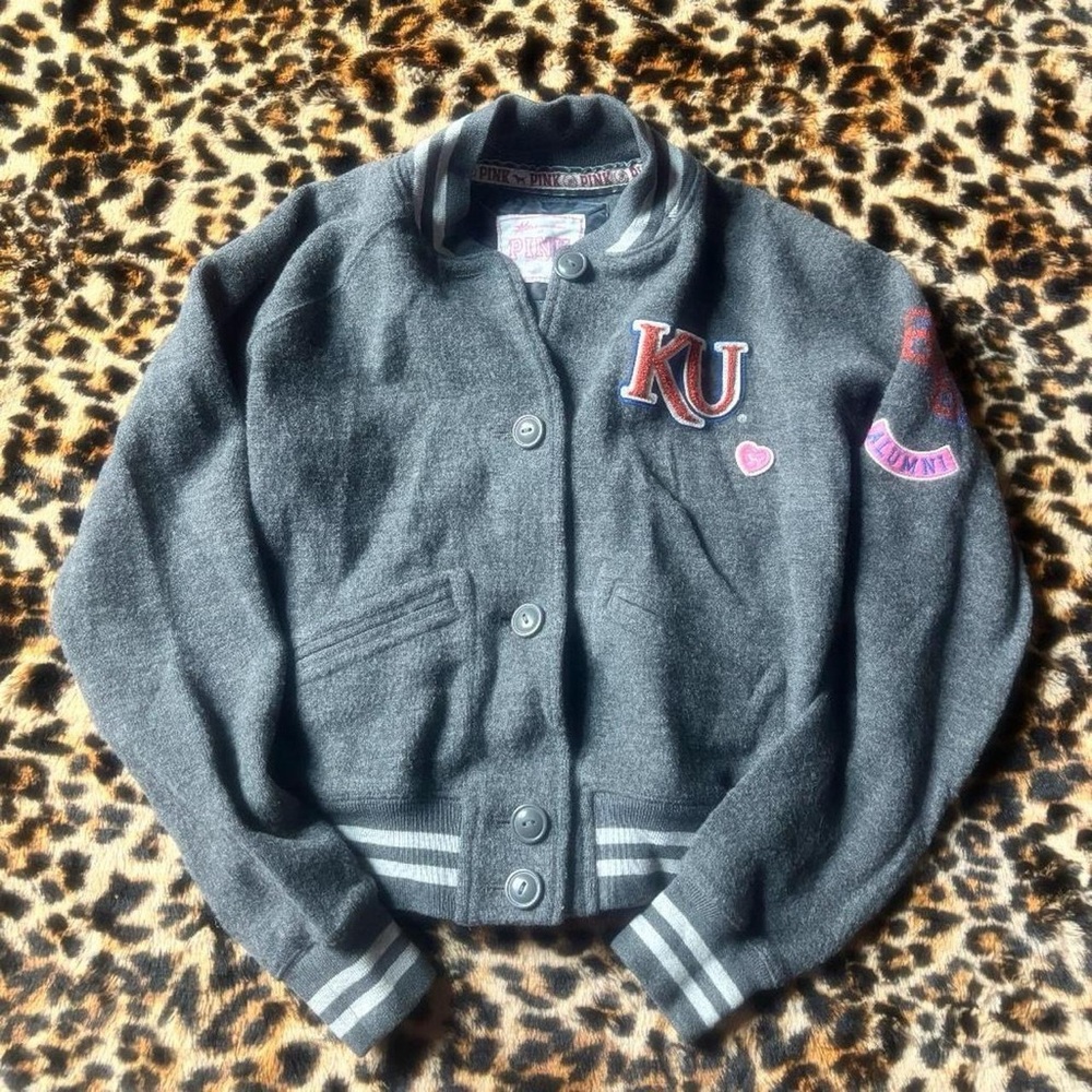 RARE pink Varsity Jacket